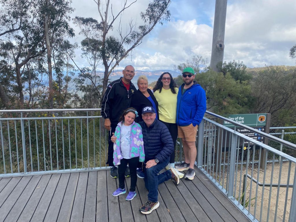 Blue Mountains Private Day Tour - Melissa, Chris, Donna, Victor, Reagan
