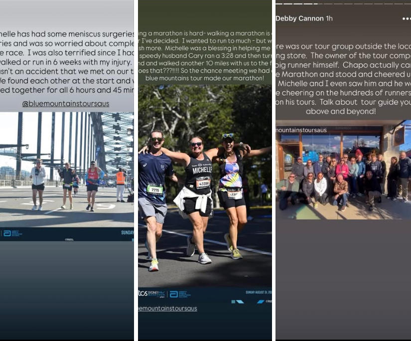 Chapman Tours - Debbie and Michelle - Sydney Marathon 2025