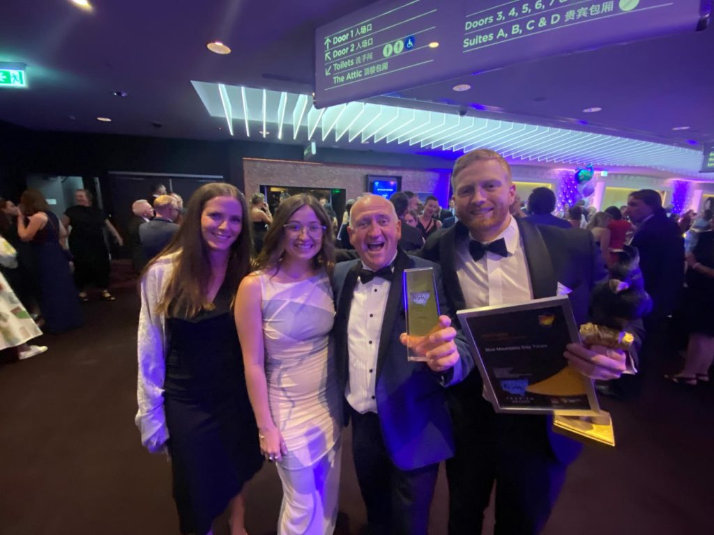 NSW Tourism Awards - GOLD - Chapman Tours