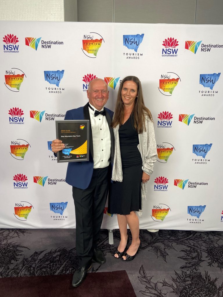 NSW Tourism Awards - GOLD - Chapman Tours